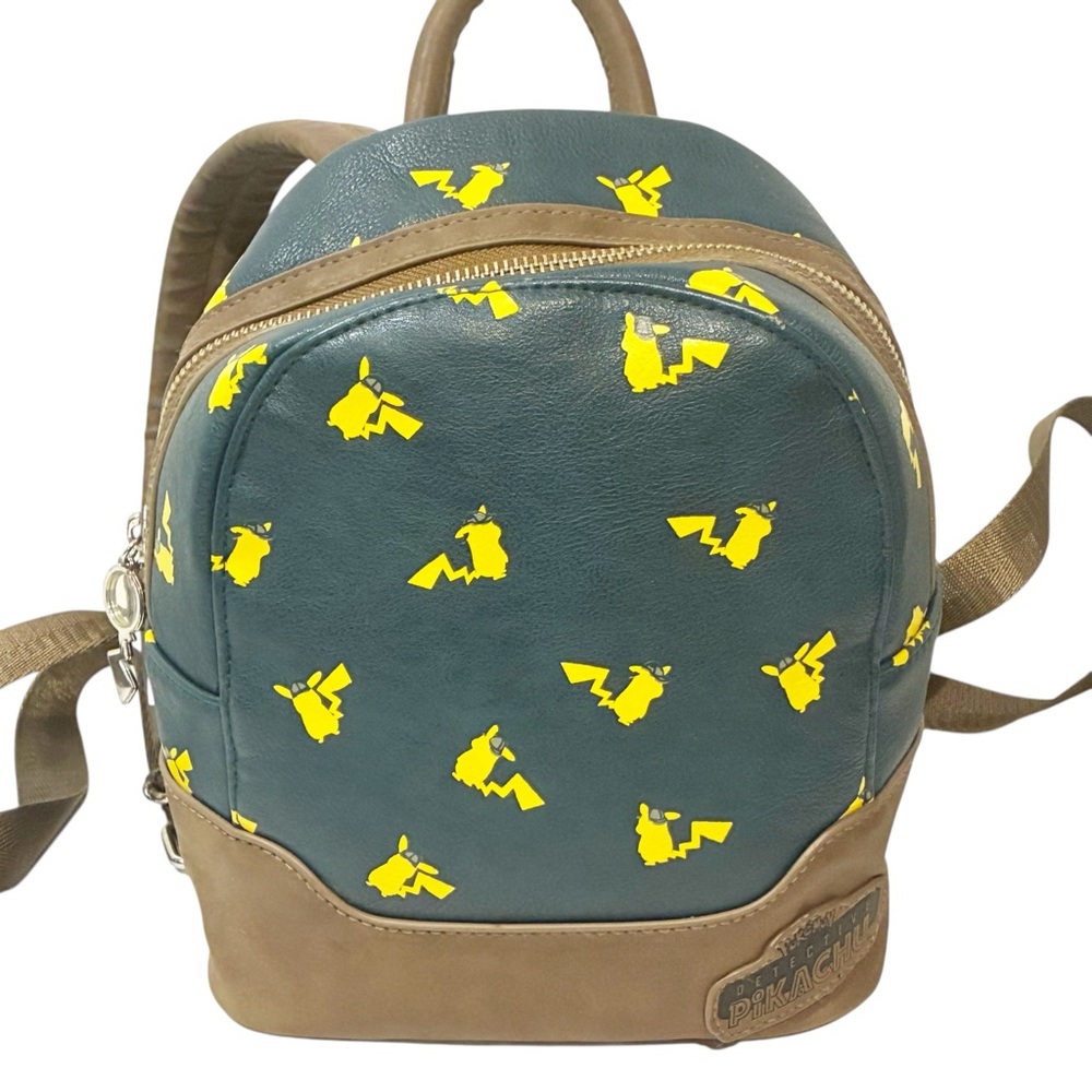 Loungefly Dark Blue Pokemon Detective Pikachu Mini Backpack